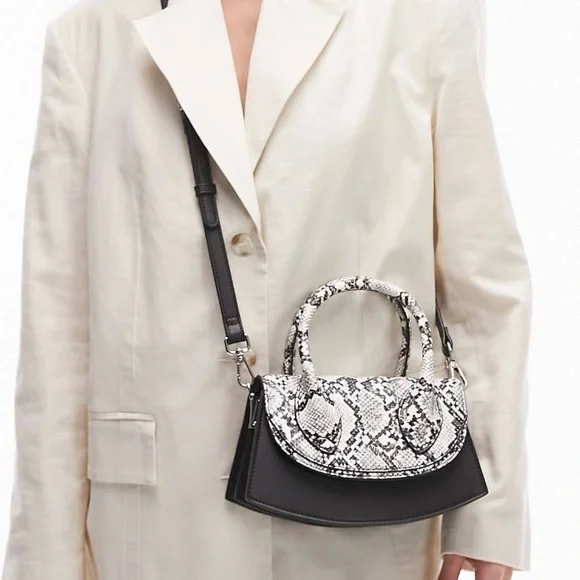 Topshop snakeskin bag - Picture 3 of 3